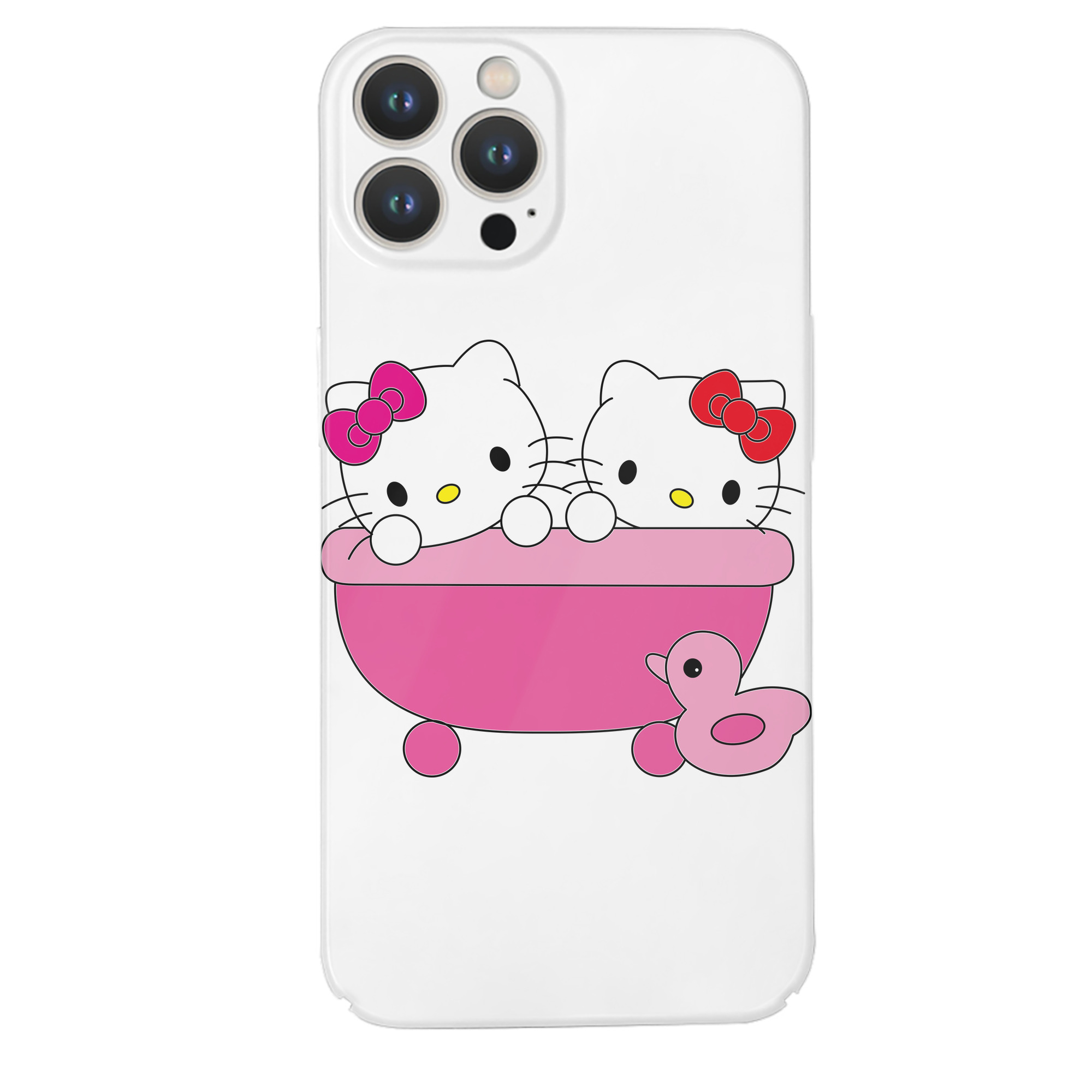 （画像用） Hello Kitty ハローキティ 【iPhone 14シリーズ対応】ハードケース